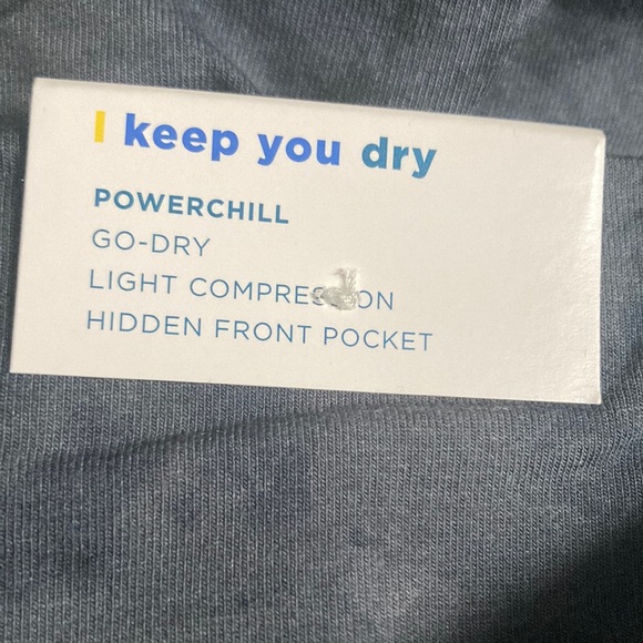 Old Navy Powerchill 7/8 Ankle Extra High Rise Gray Tie Dye - Picture 2 of 8